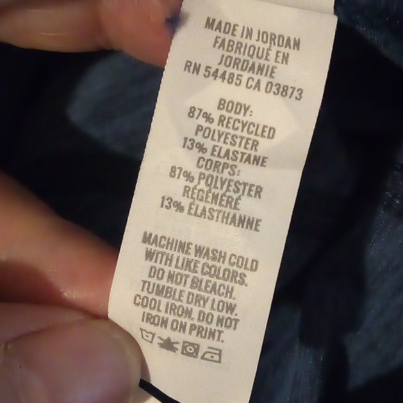 NWT Offline By Aerie Blue Camo The Hugger Moulant Leggings With Pockets -Size XL - Picture 11 of 12